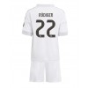 Baby Fußballbekleidung Real Madrid Antonio Rudiger #22 Heimtrikot 2025-26 Kurzarm (+ kurze hosen)